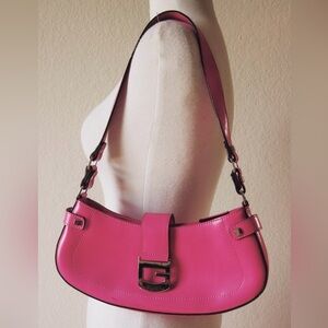 Guess Fuchsia Shoulder Bag